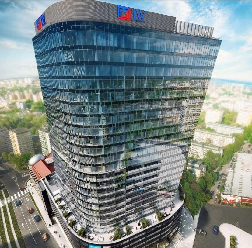 Hanza Tower Apartments 511 Basen, Sauna, Jacuzzi Szczecin Buitenkant foto
